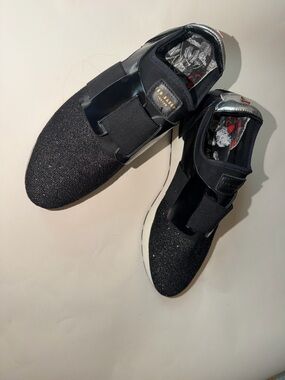 Elegant Ted Baker Black Slip-On Sneakers